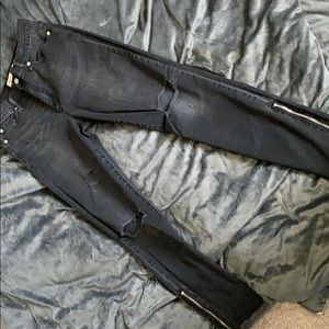 Gap True Skinny Super High Rise Destroyed Jean